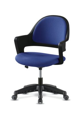 Стул ортопедический черно-синий DSP A0024