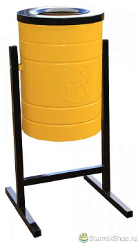 Урна опрокидывающаяся СШ-018 красный