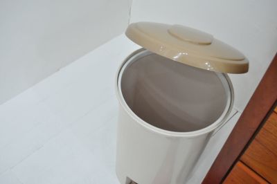 Мусорное ведро с педалью Datum 20 л. круглое