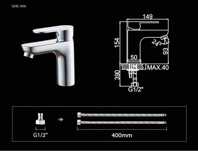 СМЕСИТЕЛЬ ДЛЯ УМЫВАЛЬНИКА LEDEME L1010