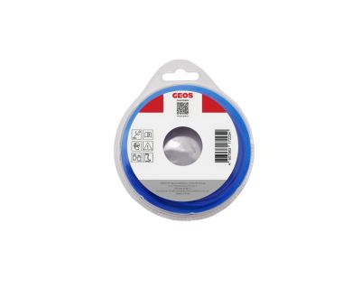 Леска триммерная GEOS звезда "Penta", 2.0 мм, 15 м, в блистере