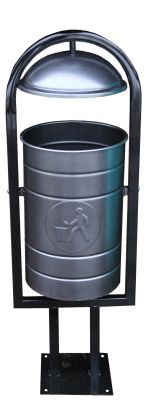 Урна опрокидывающаяся СШ-035 зеленый