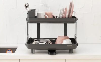 Сушилка для посуды GOCHU PRIME DISH RACK (серый)