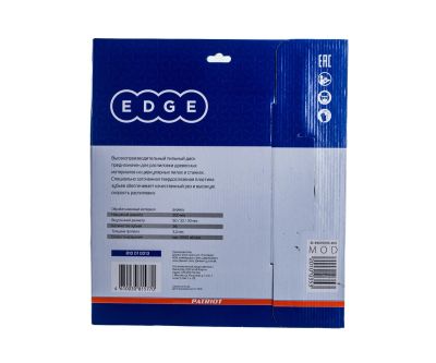 Диск EDGE by PATRIOT пильный по дереву 300х36х50/32/30