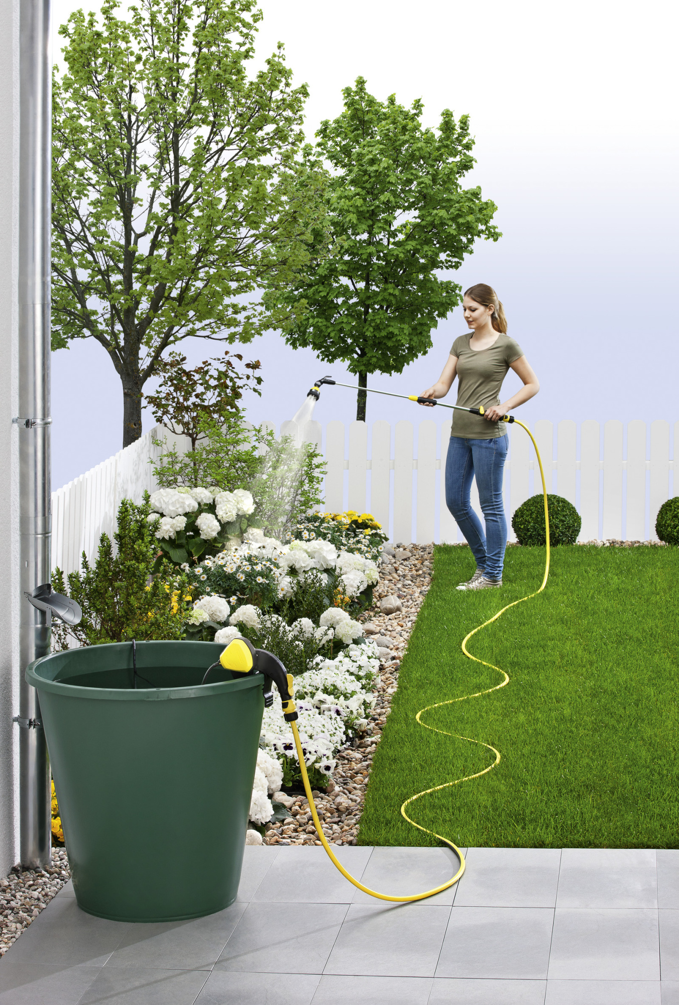 Бочковой насос для Kärcher BP 1 Barrel Set