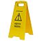 Раскладная предупреждающая табличка "Осторожно! Ведутся работы" AFC-374