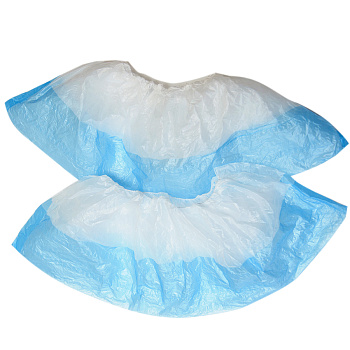 Бахилы с двойным дном  80 мкм (6гр.)