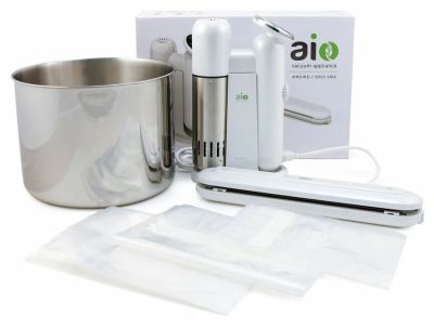 Сувидница с вакуумным упаковщиком для готовки по технологии Су-вид (Sous Vide) TW-2000