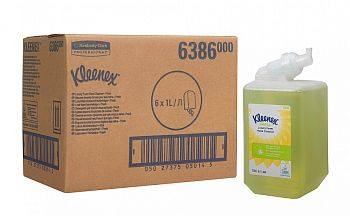 Жидкое мыло Kimberly-Clark пенное в кассетах Kleenex FRESH Luxury 6386