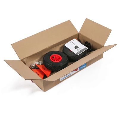 Лопата для уборки снега на колёсах 