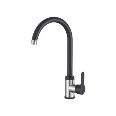 СМЕСИТЕЛЬ ДЛЯ КУХНИ LEDEME L74105B ЧЕРНЫЙ