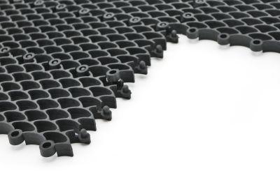 Модульное универсальное покрытие из ПВХ "Ёлочка"