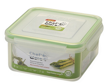 Пластиковый контейнер с замками BPA FREE IS-123 1200 мл