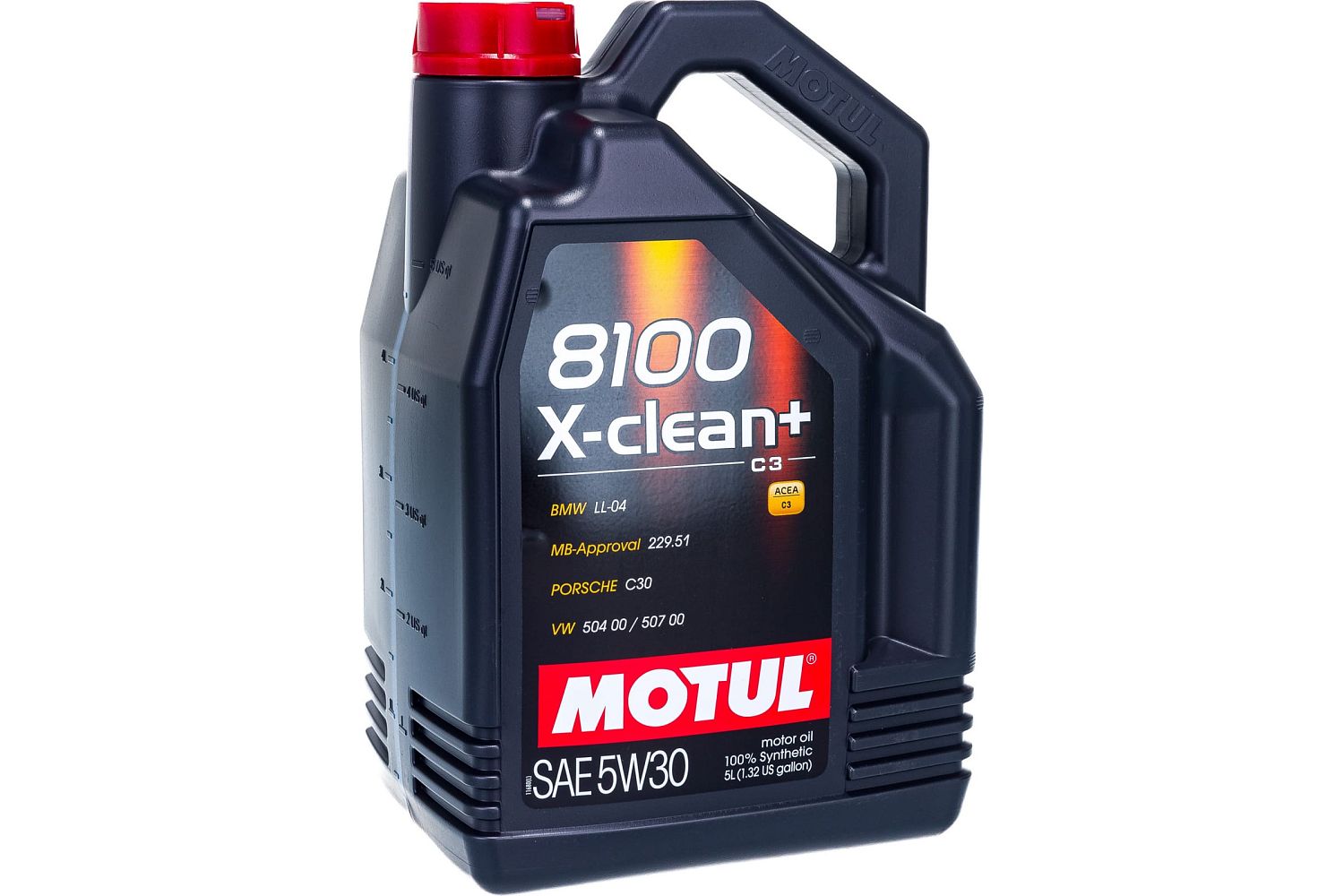 Моторное масло MOTUL 8100 X-clean+ 5W-30 (5 л.)