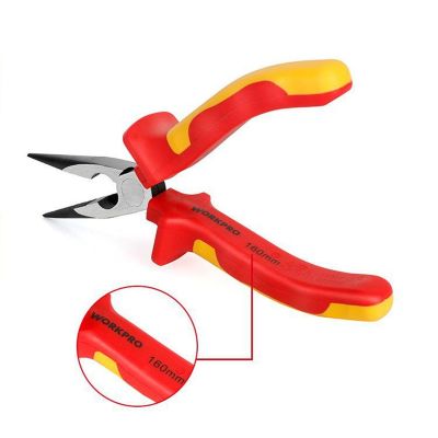 Длинногубцы диэлектрические 160 мм (до 1000 В) WORKPRO