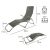 Шезлонг складной Green Glade М6182 Шезлонг складной Green Glade М6182