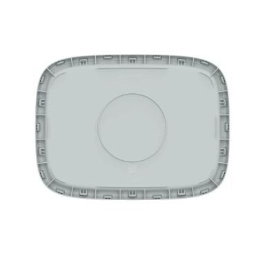 Плетёная корзина для белья сборная «Лён» 75 л (43х32.1х60 см) серый