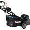 Газонокосилка аккумуляторная Makita LM002GZ XGT 40v MAX, 1900 Вт, дека 53 см, травосб. 70 л, привод 1,5-5 км/ч, 4в1, WG, без акб и ЗУ