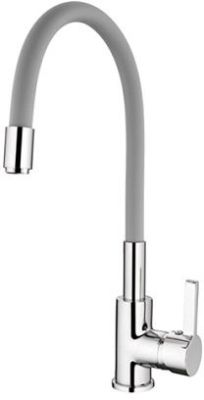 СМЕСИТЕЛЬ ДЛЯ КУХНИ LEDEME L4898-8, ГИБКИЙ ИЗЛИВ ФИОЛЕТОВЫЙ