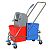 Уборочная тележка двухведерная 02.109