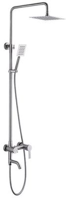 ДУШЕВАЯ СТОЙКА СО СМЕСИТЕЛЕМ LEDEME L72401 С ТРОПИЧЕСКИМ ДУШЕМ