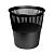 Корзина для бумаги MERIDA 12 л (черная) КЕЧ 01