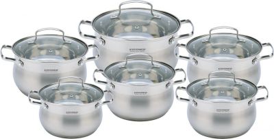 Набор кастрюль  VS-50627 12 предметов GLORIA