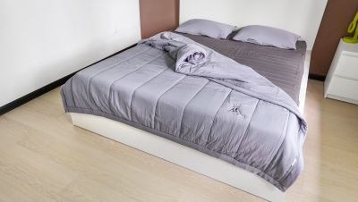 Комплект постельного белья GOCHU Solido set Q серый