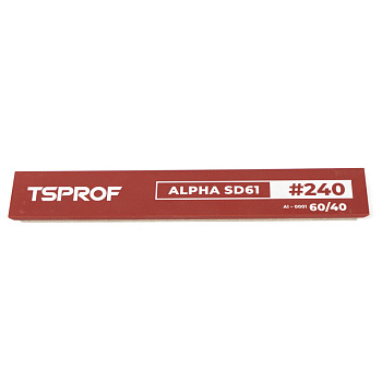 Алмазный брусок для заточки TSPROF Alpha SD61, 60/40 (240 грит)