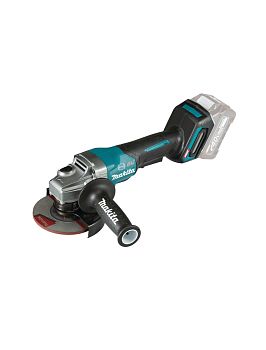 Угловая шлифмашина аккумуляторная с широкой клавишей включения Makita GA013GZ XGT BL 40В, 125 мм, 8500 об/мин, без акб и ЗУ