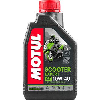 Моторное масло MOTUL Scooter Expert 4T MA 10W40 (1л)