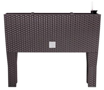 Кашпо для цветов с автополивом RATO CASE HIGH DRTC600H-440U венге 2 предмета 30л							
