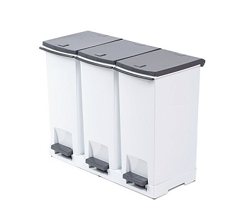 Набор вёдер для сортировки отходов CHANGSIN LIVING (60 л.), 3 штуки