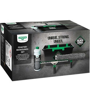 Комплект для мытья окон UNGER Black Series AKBS35