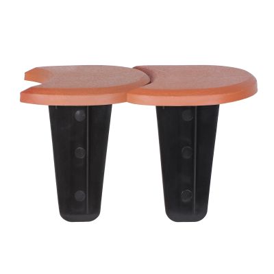 Ограждение для клумбы Prosperplast Palisada 3,8 м терракотовый