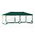 Тент садовый Green Glade 3х6х2,5м (1056)