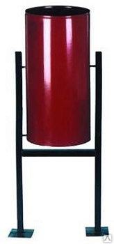 Уличная урна, поворотная УК-2 (СШ-049) белый