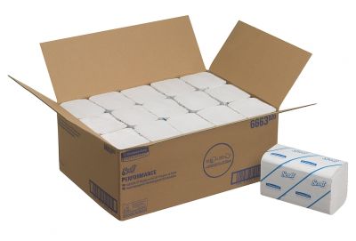 Бумажные полотенца в пачках Kimberly-Clark SCOTT Scottfold 6663