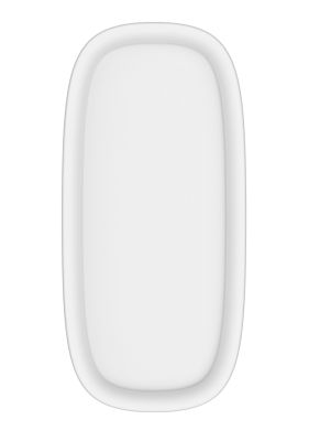 Плетёная корзина для белья сборная «Лён» 45 л (43х20х60 см) белый