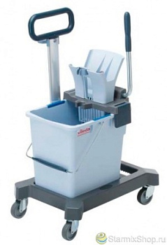 УльтраСпид Про Vileda: одноведерная система 25 л на платформе с транспортировочной ручкой 149158