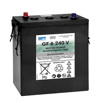 Аккумуляторы 6 V / 240 A (компл-4шт.) на RA800B Sauber, 900 B Sauber