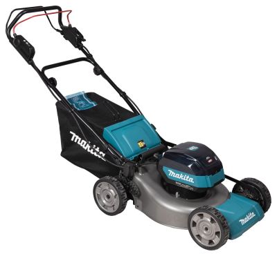 Газонокосилка аккумуляторная Makita LM002GT201 XGT 40v MAX, 1900 Вт, 53 см, 70 л, 1,5-5 км/ч, 4в1, (2xBL4050F; DC40RC)