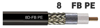 Кабель радиочастотный 8D-FB РЕ