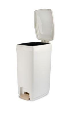 Мусорное ведро с педалью Datum 20 л. квадратное