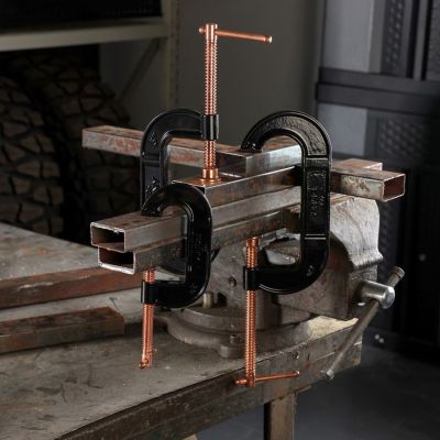 Струбцина С-образная кованая 200х112 мм   усилие до 2670 кг Pony