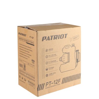 Генератор холодного тумана PATRIOT PT-12F, ранцевый, электрический, 12 л, 1200 Вт.