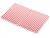 Сушилка для посуды силиконовая складная розовая Kawasaki Plastics
