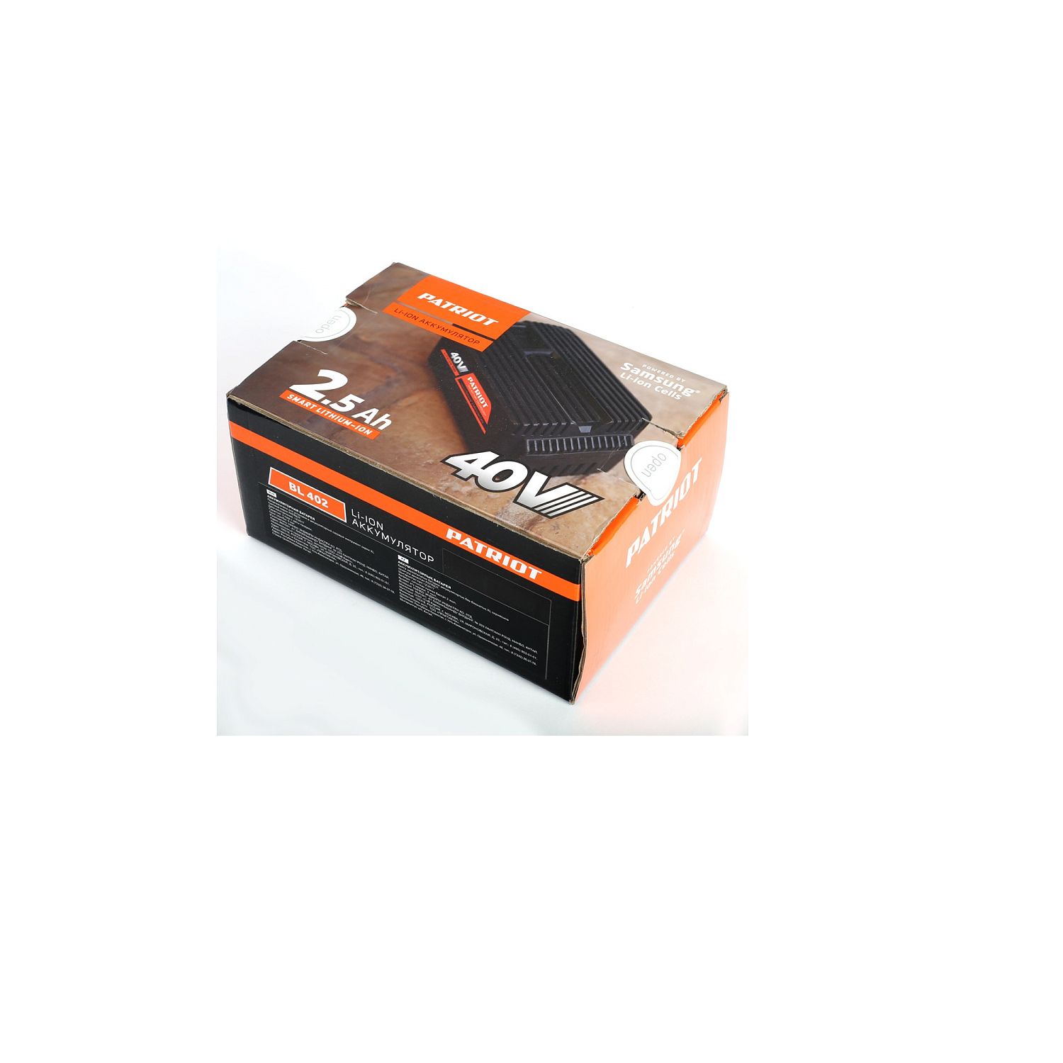 Аккумулятор PATRIOT BL402 40В, 2.5 Ач