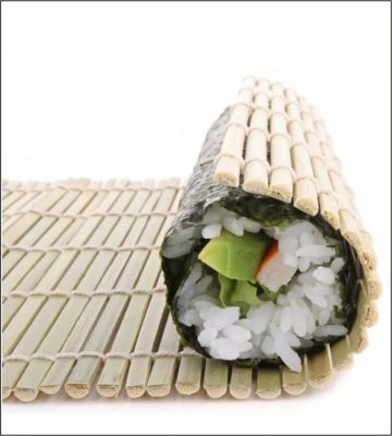 Циновка бамбуковая 27см * 27см 