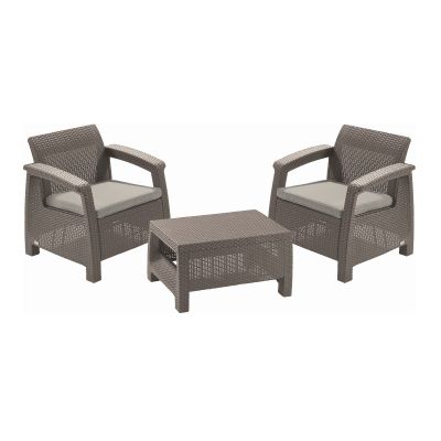 Комплект мебели Keter CORFU II WEEKEND SET cappuccino